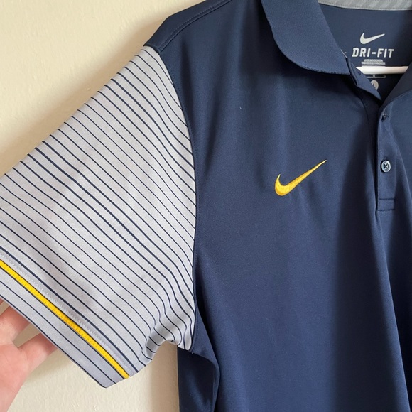 Nike Dri-Fit Michigan Wolverines Polo - Picture 2 of 7